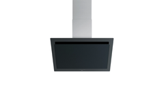 Novy Vision 90 cm zwart glas wanddampkap