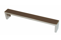 Greep hios pal 224x20x6mm RVS