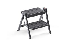 Hailo step-fix escabeau antracite/noir  