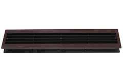 Grille d'aerat.s.d.bain 455x90 brun  