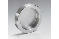 Poignée ronde à collage UV, B40 L8, inox (cnc)