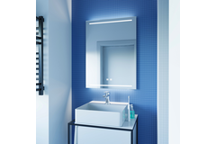 Miroir 1200x650 led haut/bas.+kelvinch.+chauff 