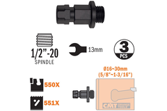 Adaptateur tous types de scies cloches ø16-30mm 