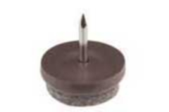 Dome de silence avec feutre 20mm brun  
