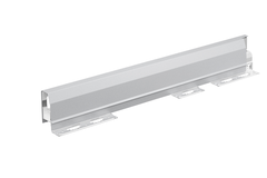ArciTech Profil, Hauteur de profil 78 x NL 500 mm, argent, à gauche