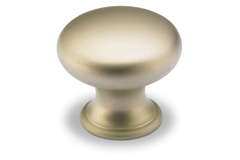 Bouton Cirpi, H 27 mm, ø 30 mm, Nickelé mat