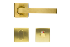 Béquille Pro kubic shape 16mm laiton mat r+wc 