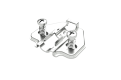 Plaque de montage 0mm + vis euro 