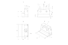 Novy hotte télescop 60cm inox moteur double élec 