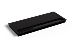 Kabeldoorvoer Exit zwart 100x240x16mm+deksel