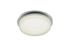 Spot LD 5000 half-inbouw alu-look zonder lamp + 2m kabel