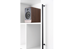 Greep RILLE BA480 L510 aluminium geborsteld zwart