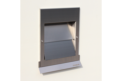 Paneir sigma jalousie inox/inox d.125mm 