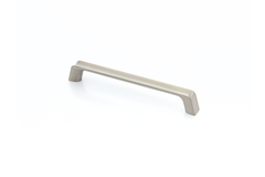 Poignée scoop ea160 l180 zamac look inox brossé 