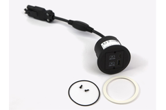 Pix chargeur usb A/C 22w blanc/noir  