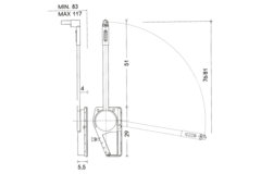 Klederlift super 12-18 kg grijs