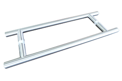 Deurtrekker t-shape 300mm rvs 316 + bevestigingen