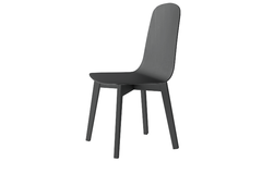 Chaise dolce noir|laqué noir 
