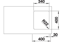 Blanco andano 340-u 