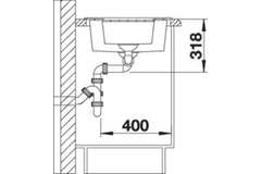 Blanco spoeltafel metra 6 wit man.