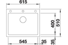 Blanco spoeltafel pleon 6 café man.