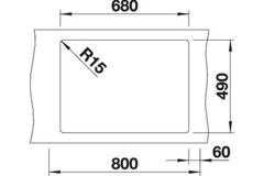 Blanco spoeltafel pleon 8 wit man.