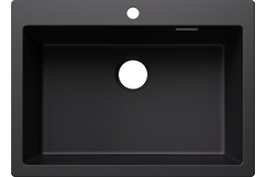 Blanco Pleon 8 noir sans raccordement vidage