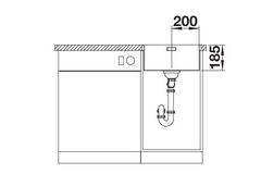 Blanco Solis 400-IF commande manuelle