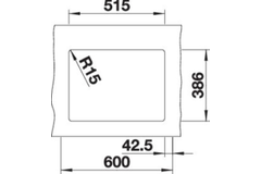 Subline 350/150-U kristalwit