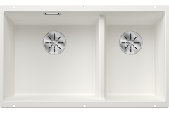 Blanco Subline 430/270-U ga blanc commande manuelle