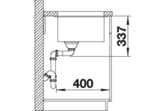 Blanco Subline 800-U blanc doux commande manuelle