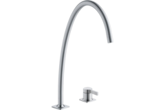 KWC Era gravity inox mitigeur  10.392.024.700fl