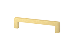 Greep stien 128mm alu geborsteld goud