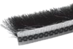 Brosse anti-poussiere noir pour arriere  