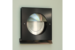 Paneir kappa jalousie inox/noir d.150mm 
