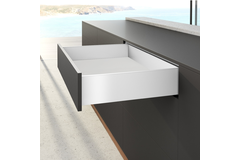 AvanTech YOU set zijwand h139 l500mm wit L/R zonder frontbevestiging