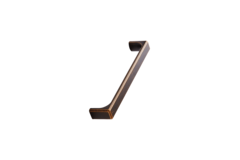 Poignée fold ea160 l170 zamac brun antique 