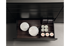 Filo tiroir haut supp assiettes V3 60 noir 