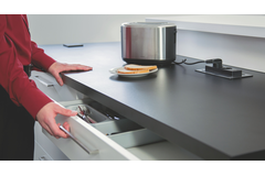 Evoline backflip inox nl-d-l - 2 prises + usb c  charger 5v/2.1a