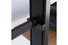 Structura kastbaarhouder zwart 20kg/paar