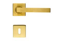 Béquille Pro kubic shape 16mm laiton mat r+e 