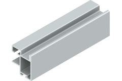 Vertikaal profiel TR10mn 2.6m alu zilver