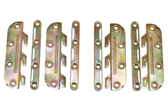 Ferrure de lit 271.03 zingué, hauteur 130mm