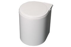Afvalemmer 270 13 L wit