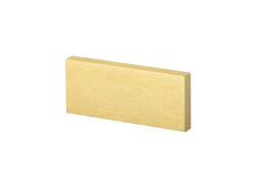 Bouton drimo 64mm alu or brossé symm 