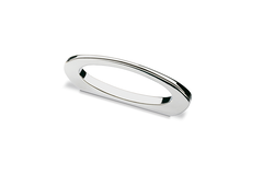 Poignée Neapolis, entraxe de perçages 96, L 148 mm, B 15 mm, H 41 mm, chromé brillant