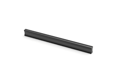 Poignée Kervo, entraxe de perçages 96 / 128 mm, L 152 mm, B 10 mm, H 18 mm, noir mat