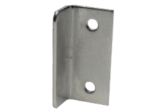 Contre-plaque serrure porte verre 321