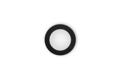 Led nube 35 3000K 12V 1.8W zwart