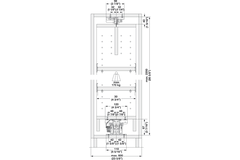 Eku61.3012.371 forte 580mm 170kg gris  